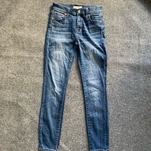 Madewell Jeans 25 High Riser Skinny Skinny Denim Blue Womens Jeans